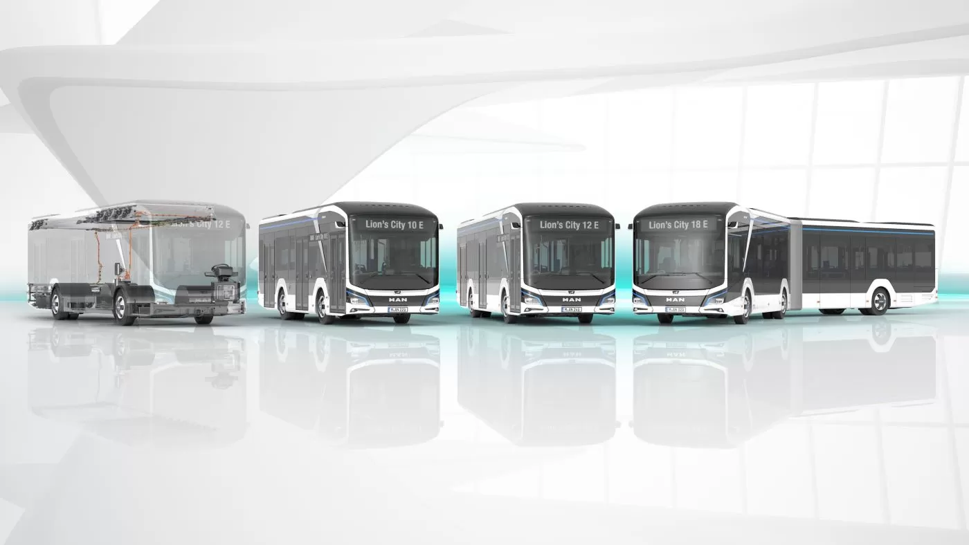 MAN anunță o actualizare majoră a gamei de autobuze electrice în 2025 5 P Bus EOT eBus Family with Chassis